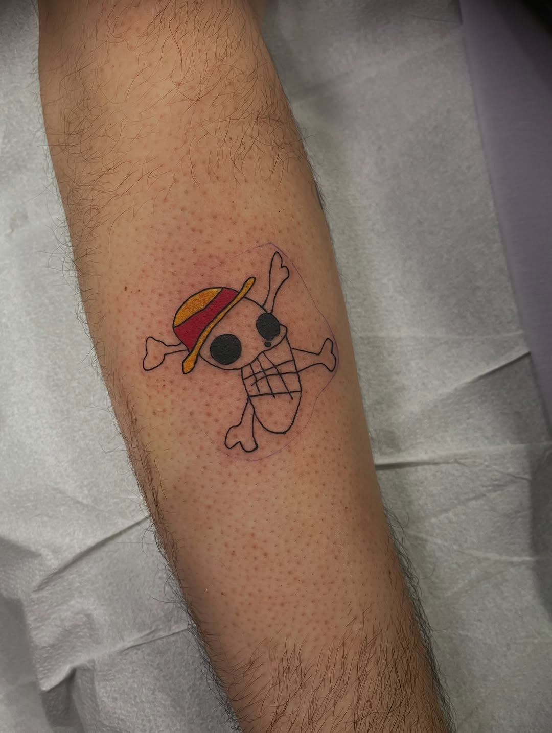 Tattoo by @jonathanharts_ — anime