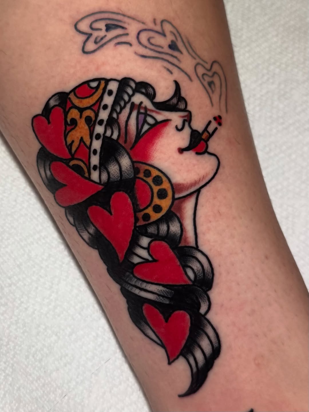 Tattoo by @frankie.ftw — american_traditional
