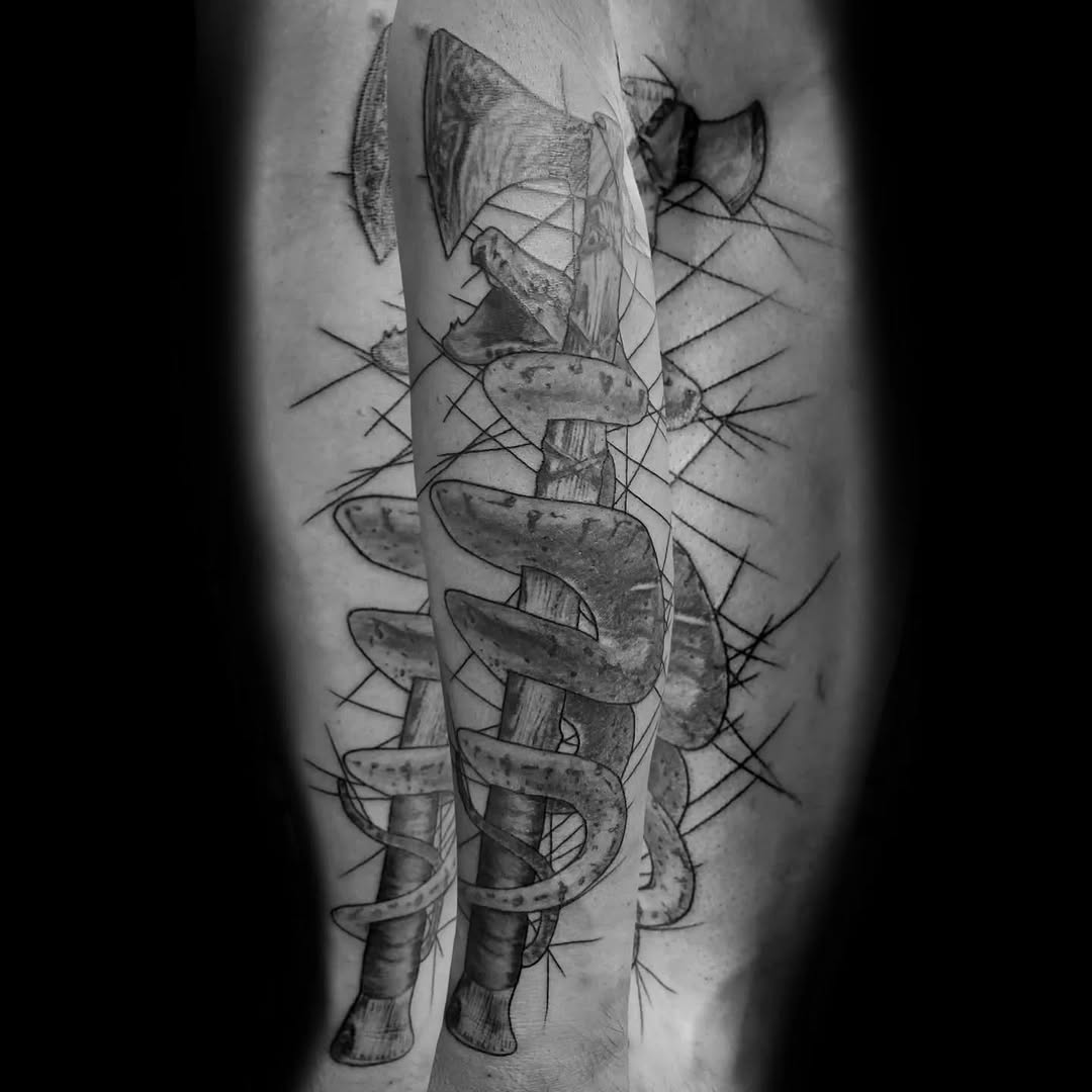Tattoo by @bree_annatattoos โ realism, black_and_grey