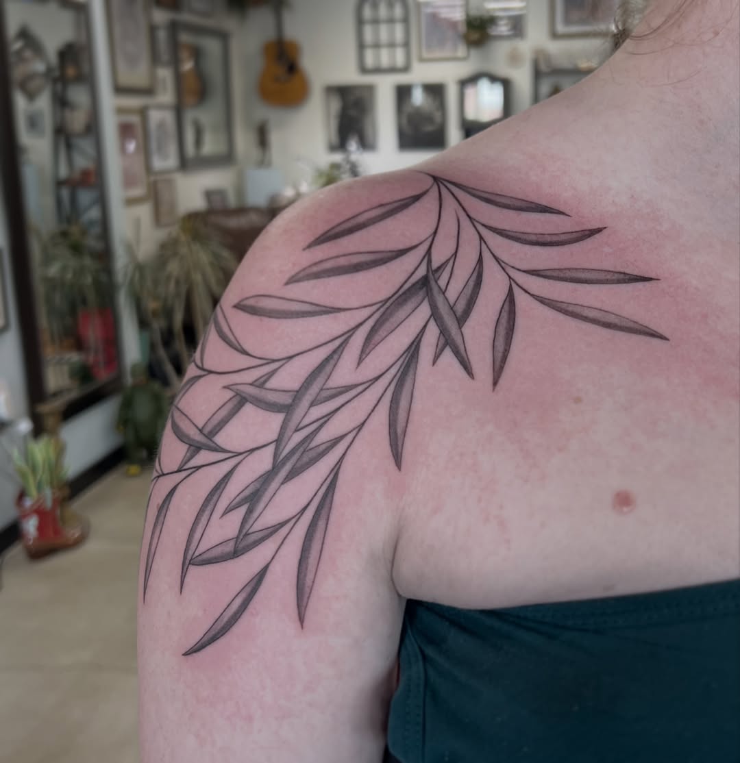 Tattoo by @libbytattoo — fine_line, black_and_grey