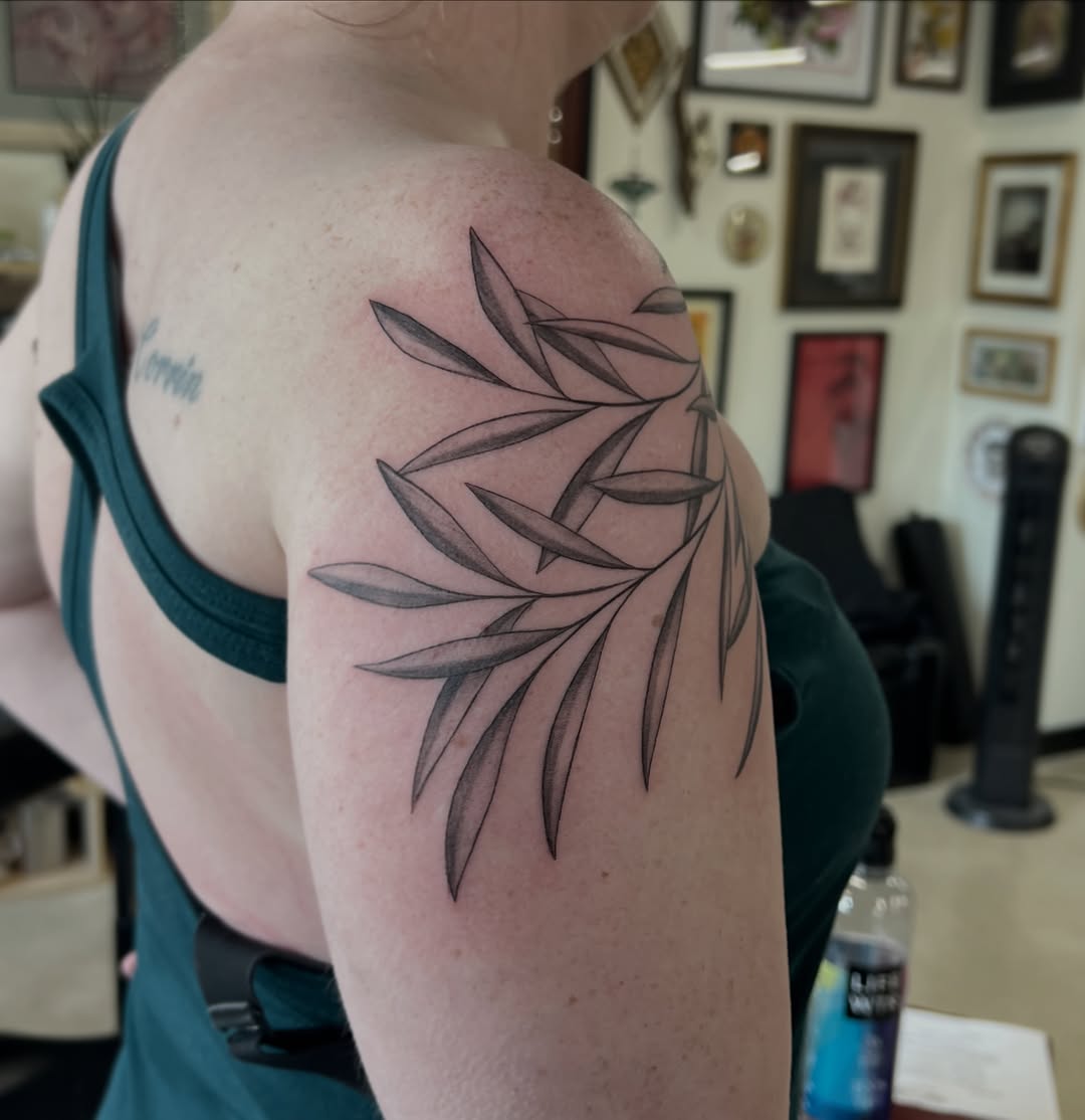 Tattoo by @libbytattoo — fine_line, black_and_grey
