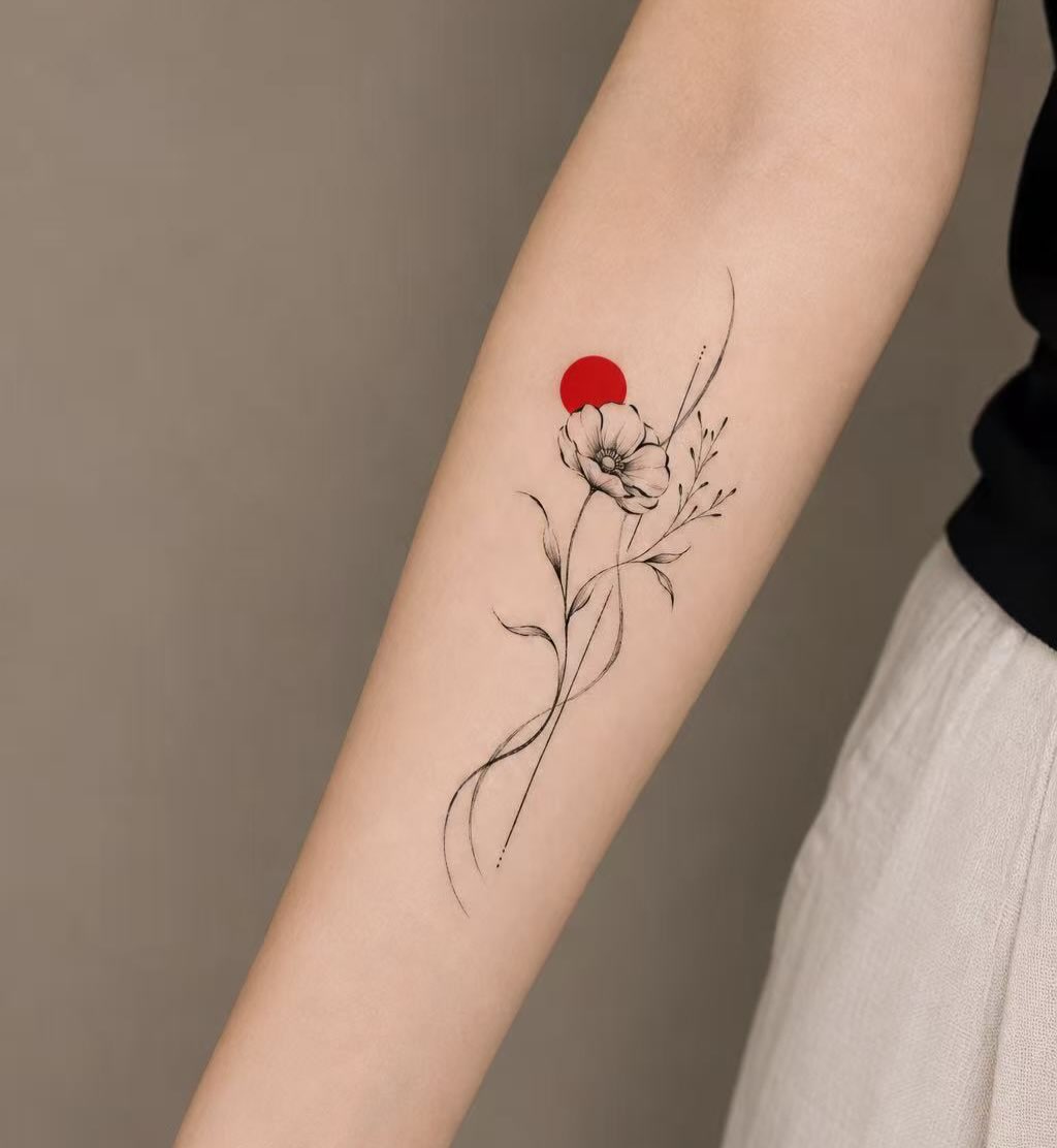 Tattoo by @ethan_nyctattoo β fine_line, minimalist