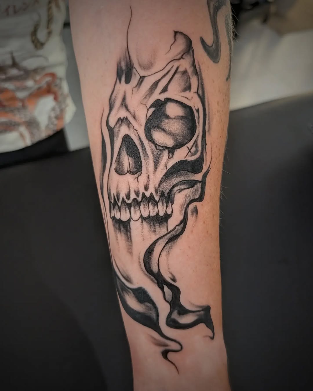 Tattoo by @49tats — black_and_grey, realism