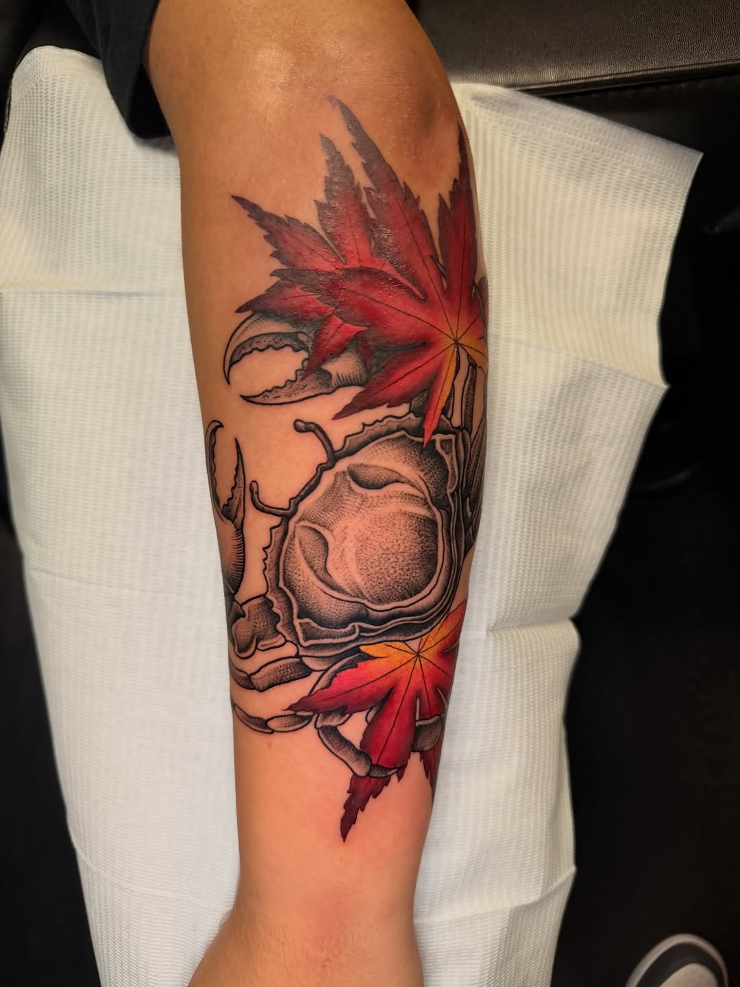 Tattoo by @cwilly.tats42 — japanese_irezumi, realism