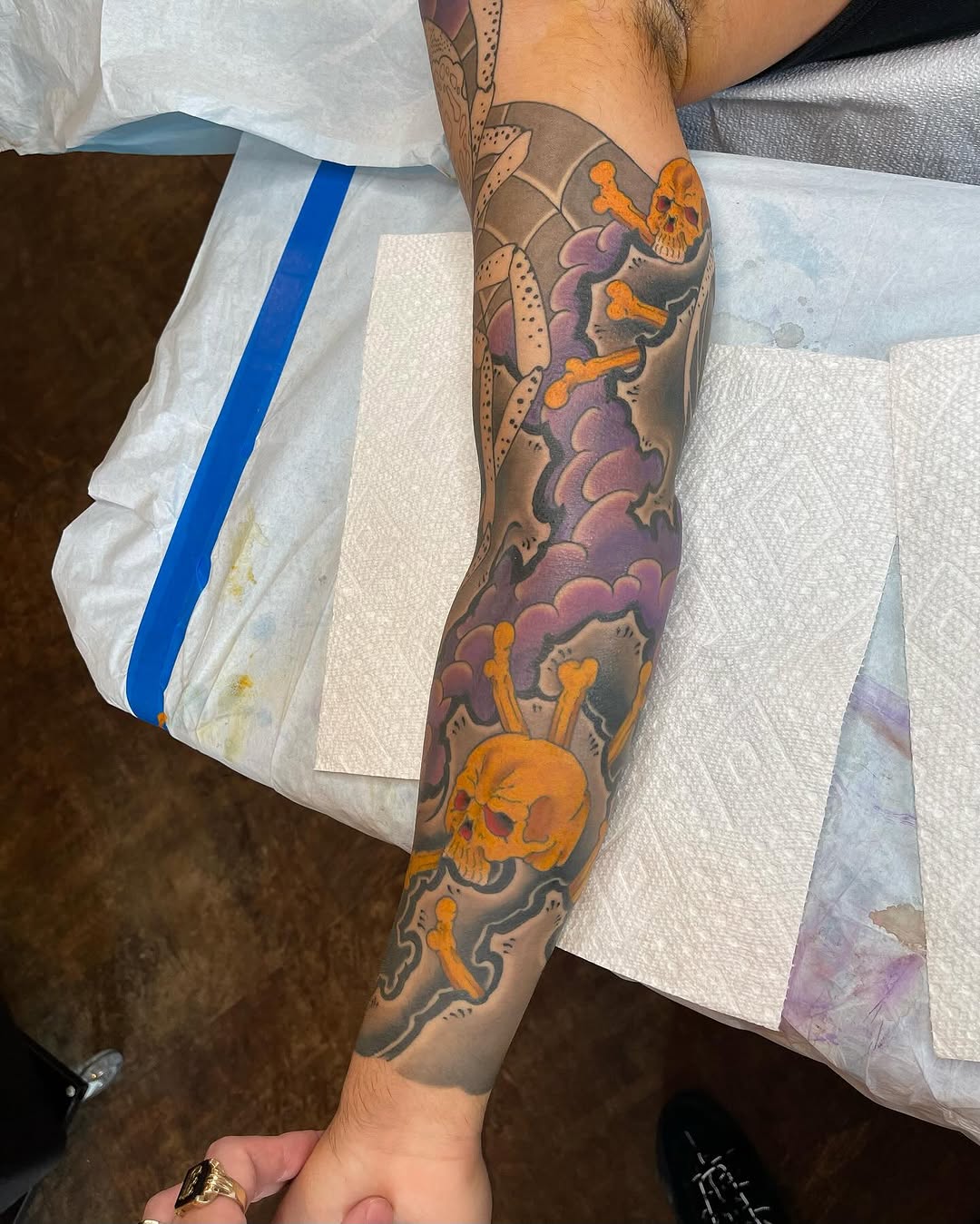 Tattoo by @haydenhoketattoo β japanese_irezumi, black_and_grey