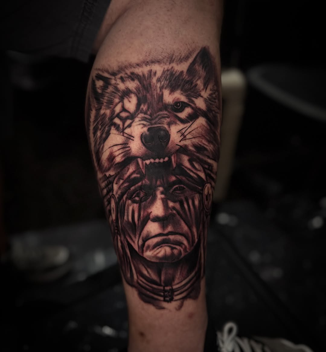 Tattoo by @sincerelyyourzstudios — realism, black_and_grey