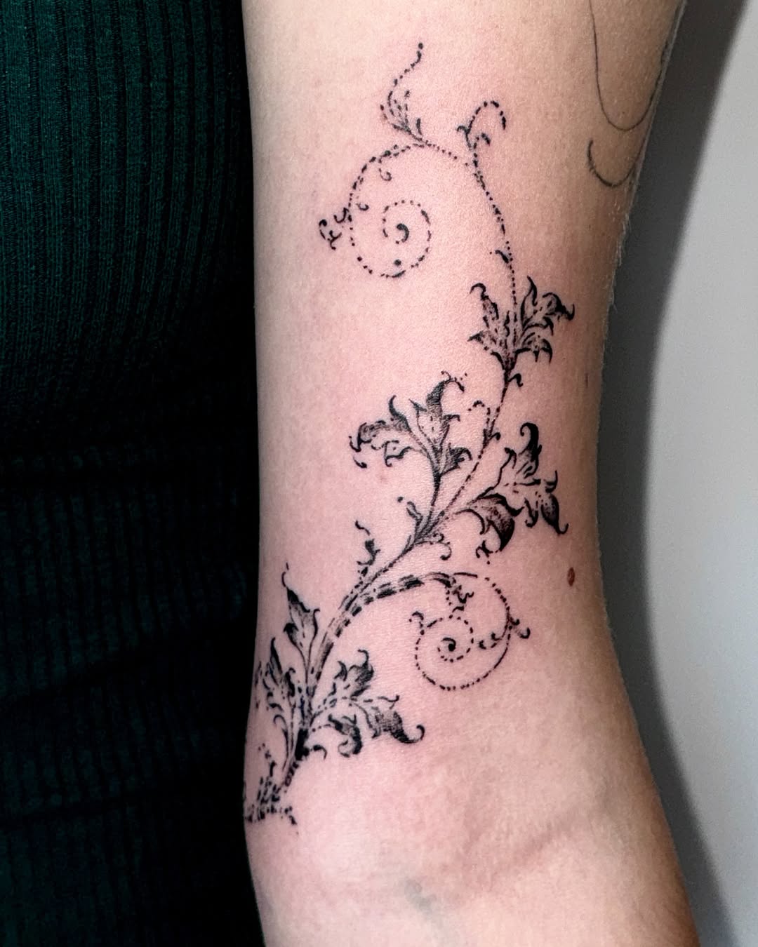 Tattoo by @flying.butter.tattoo β fine_line, dotwork
