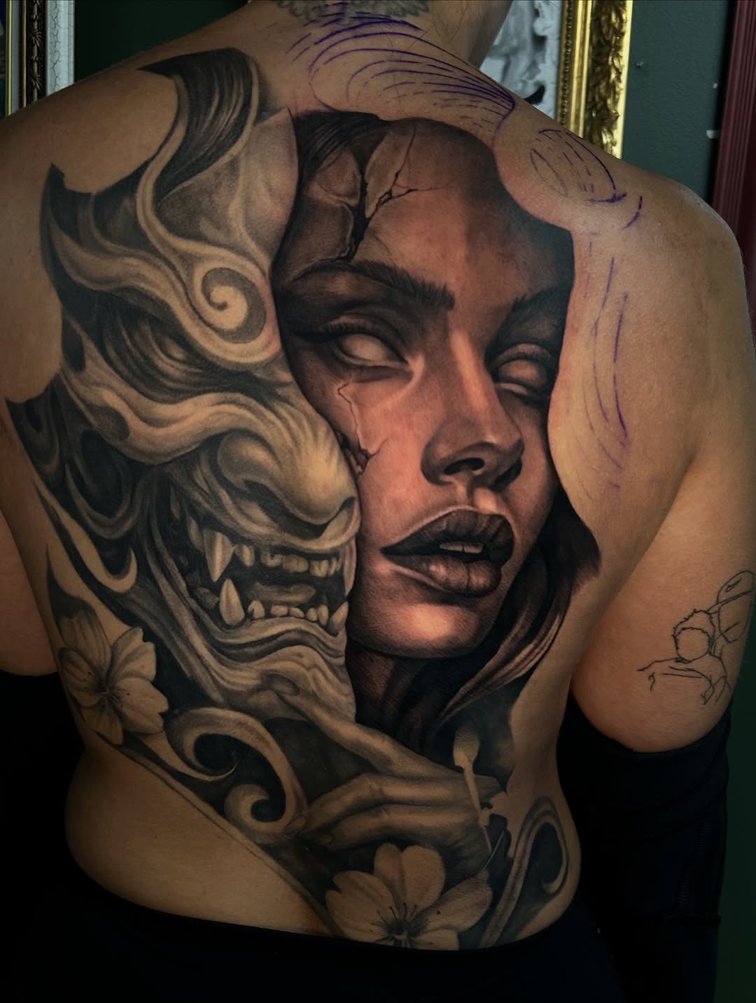 Tattoo by @the_buza — realism, black_and_grey