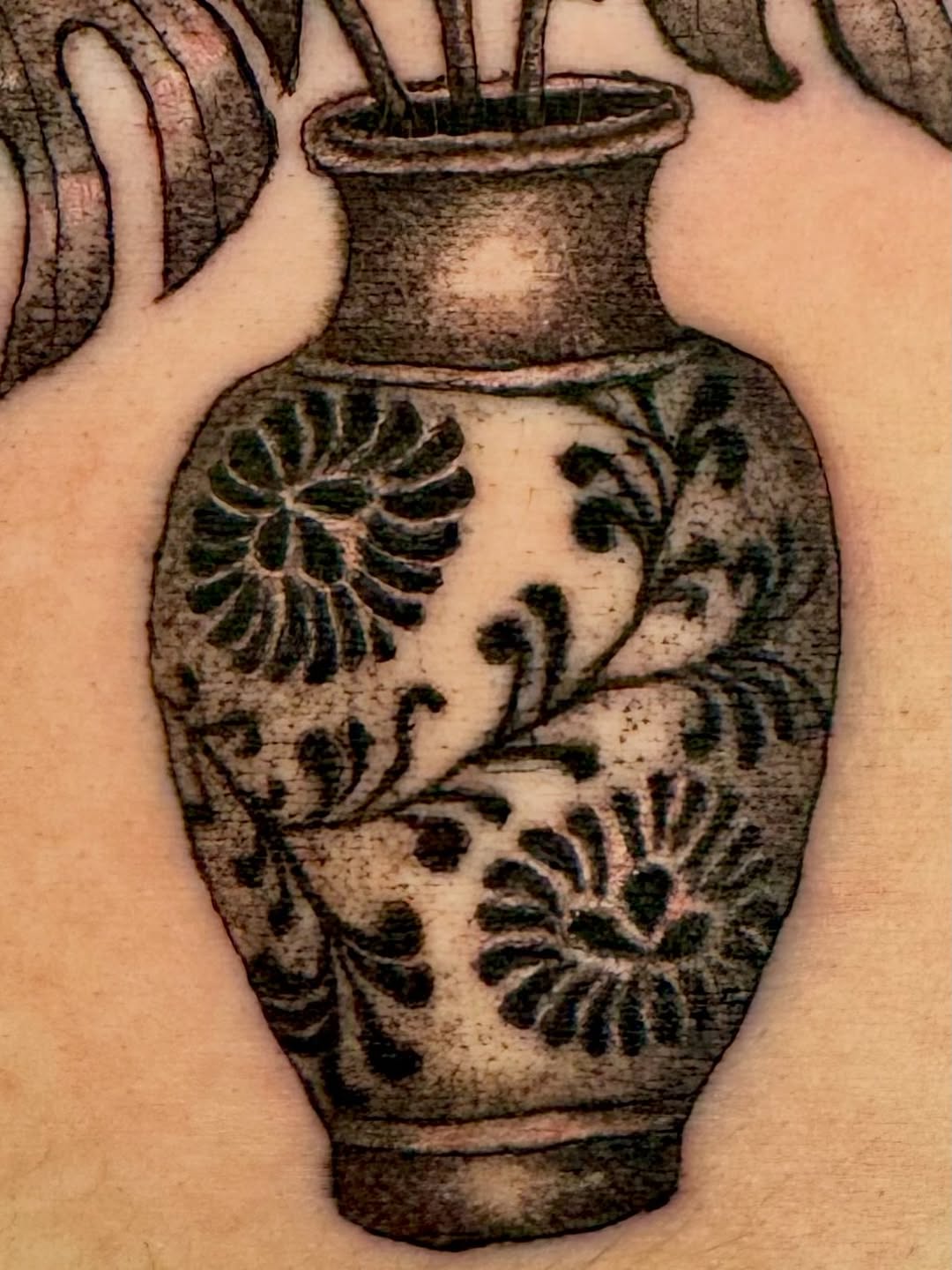 Tattoo by @21.12_ink โ black_and_grey, illustrative
