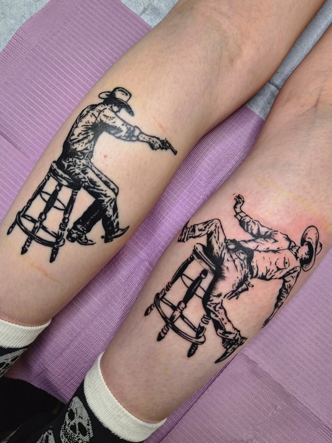 Tattoo by @fantasytattooco — black_and_grey, illustrative
