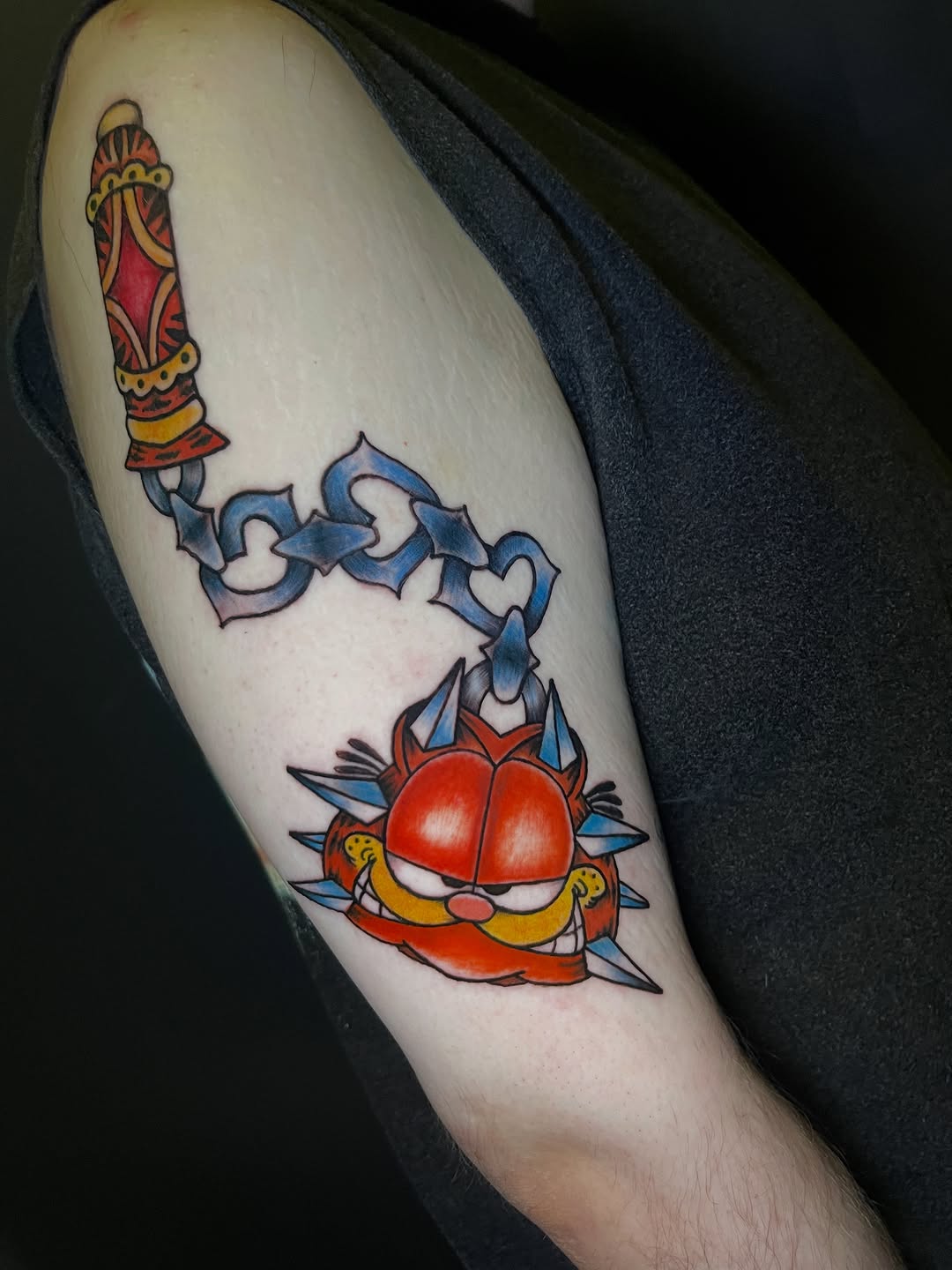 Tattoo by @tat2garrett — new_school, american_traditional
