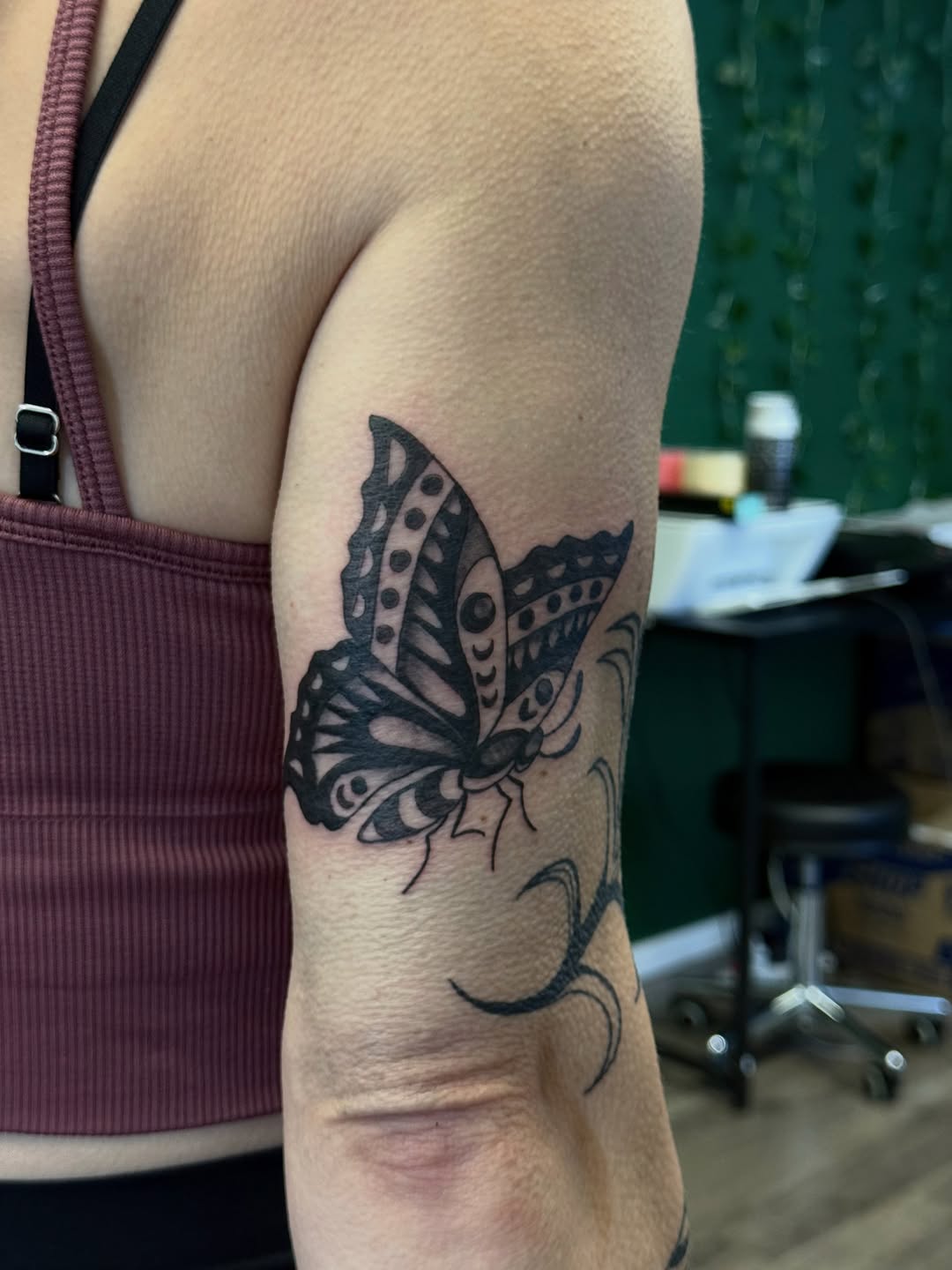 Tattoo by @needlemami β black_and_grey