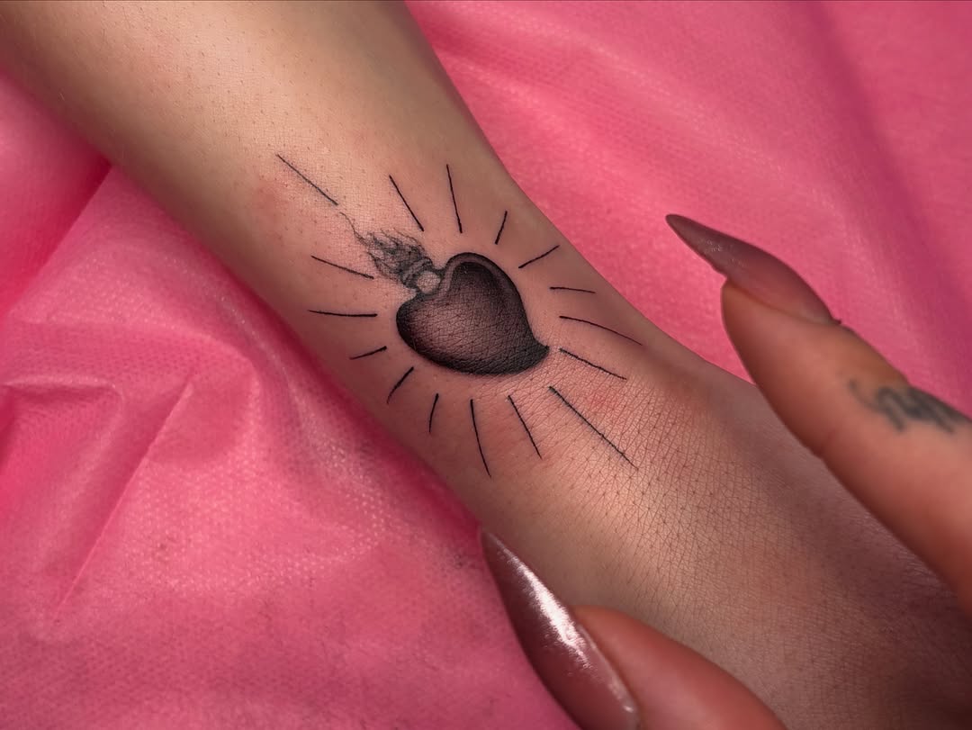 Tattoo by @silviieee — fine_line, black_and_grey
