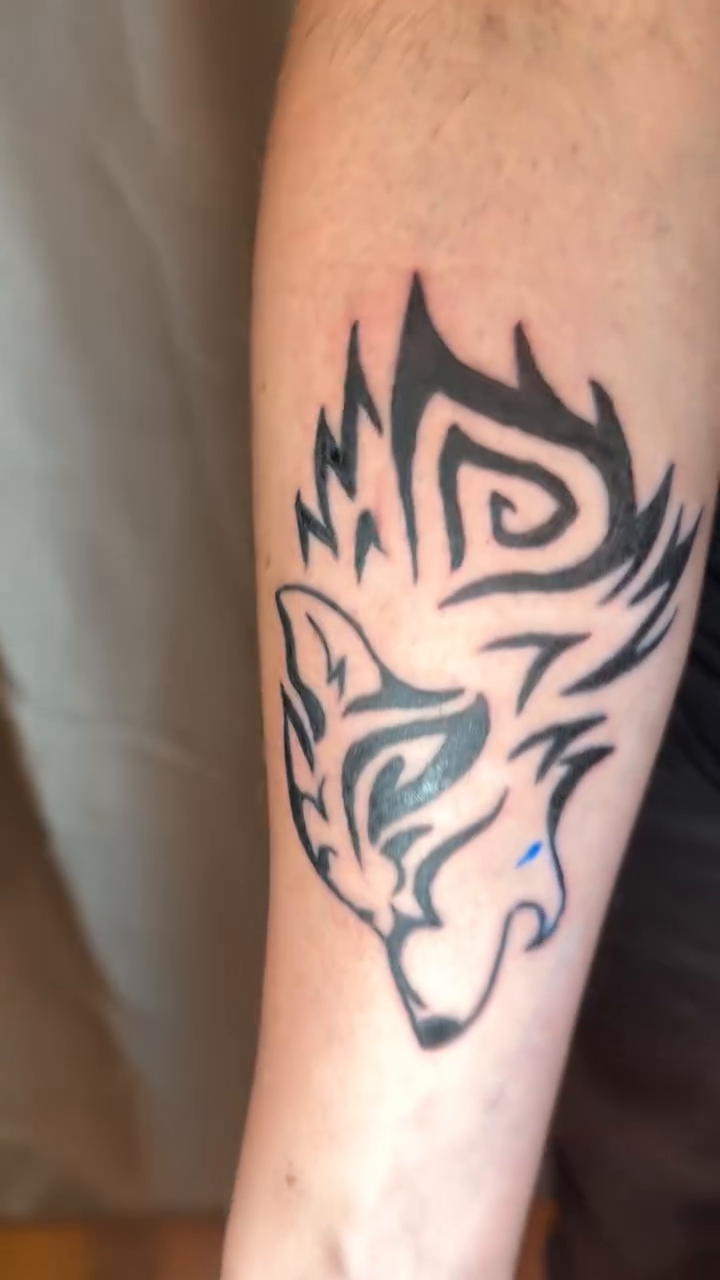 Tattoo by @tit_4_tatz — tribal