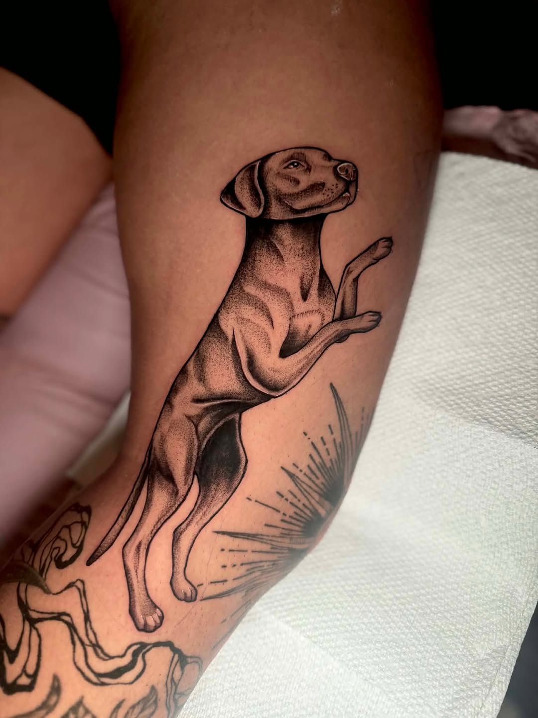 Tattoo by @robertsmithfl — black_and_grey, realism