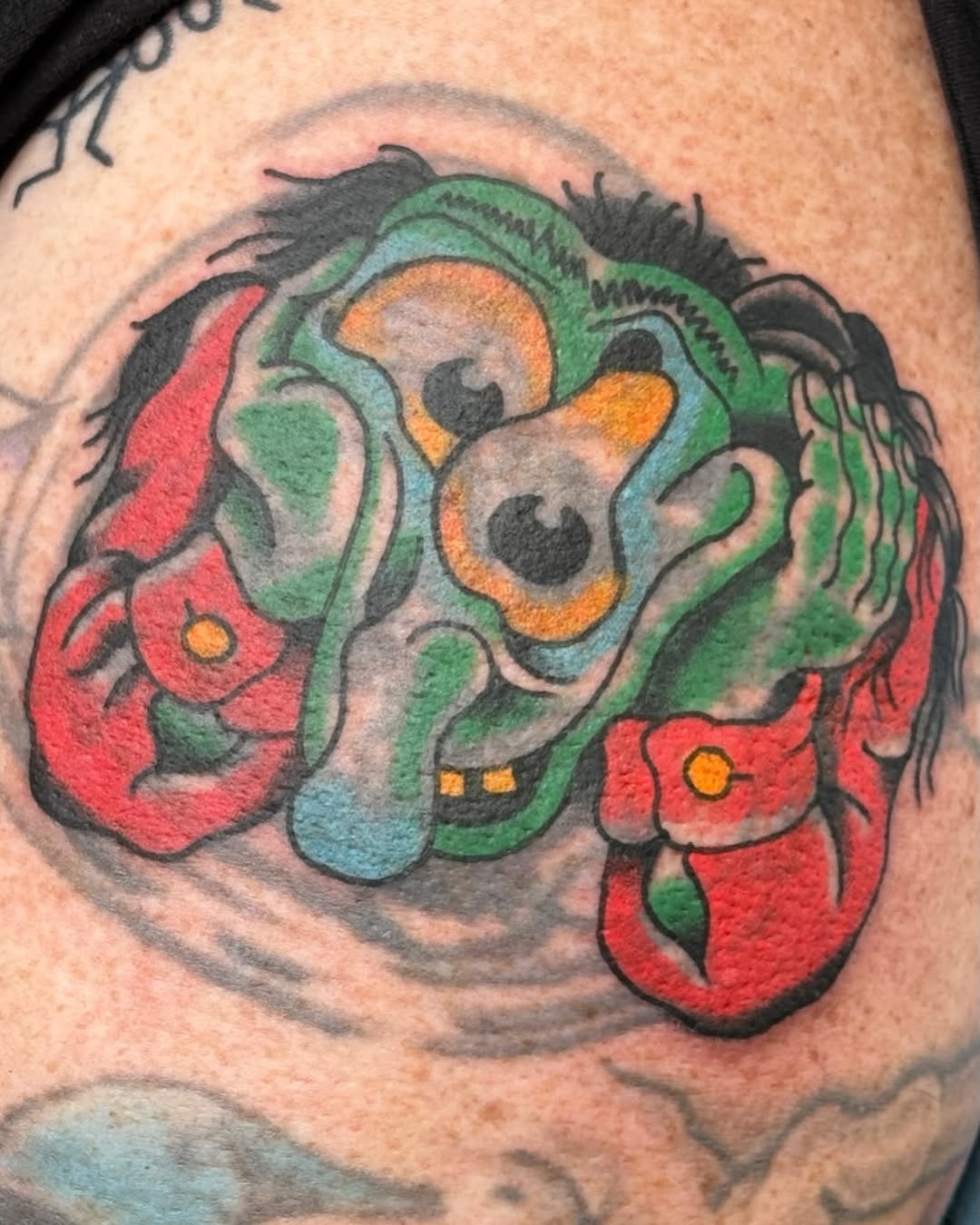 Tattoo by @jonbarnhilltattoos — new_school, blackwork