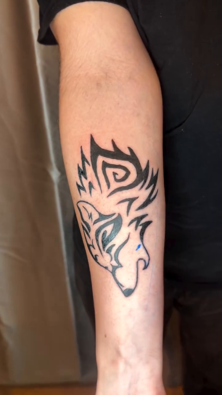 Tattoo by @tit_4_tatz — tribal