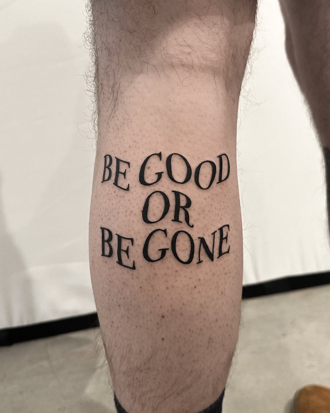 Tattoo by @beirxtt — lettering_script