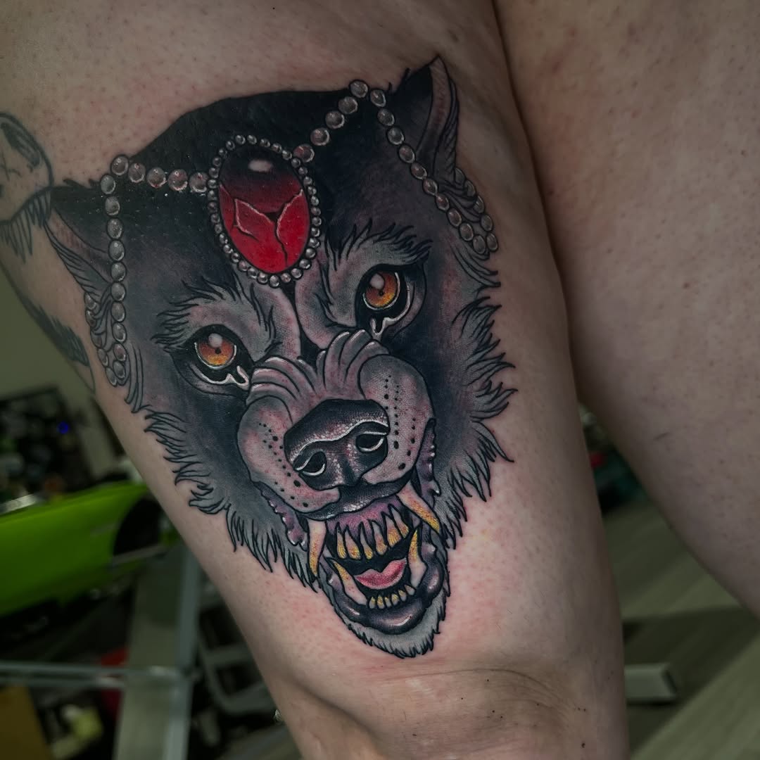 Tattoo by @neotrashace — neo_traditional, realism