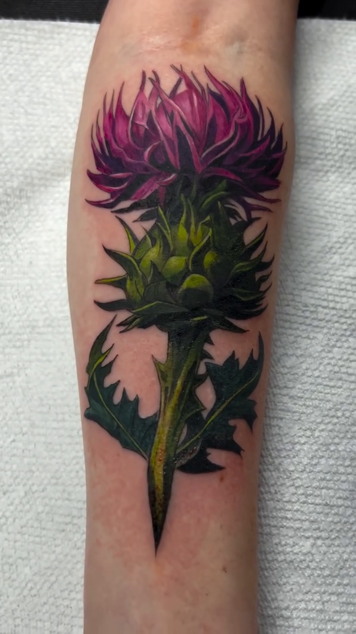 Tattoo by @ikeepmoving — realism, color