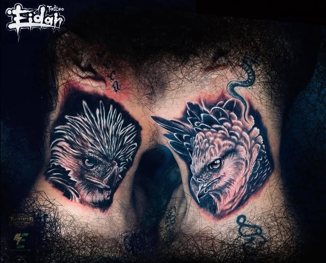 Tattoo by @eidan.tattoo — realism, black_and_grey