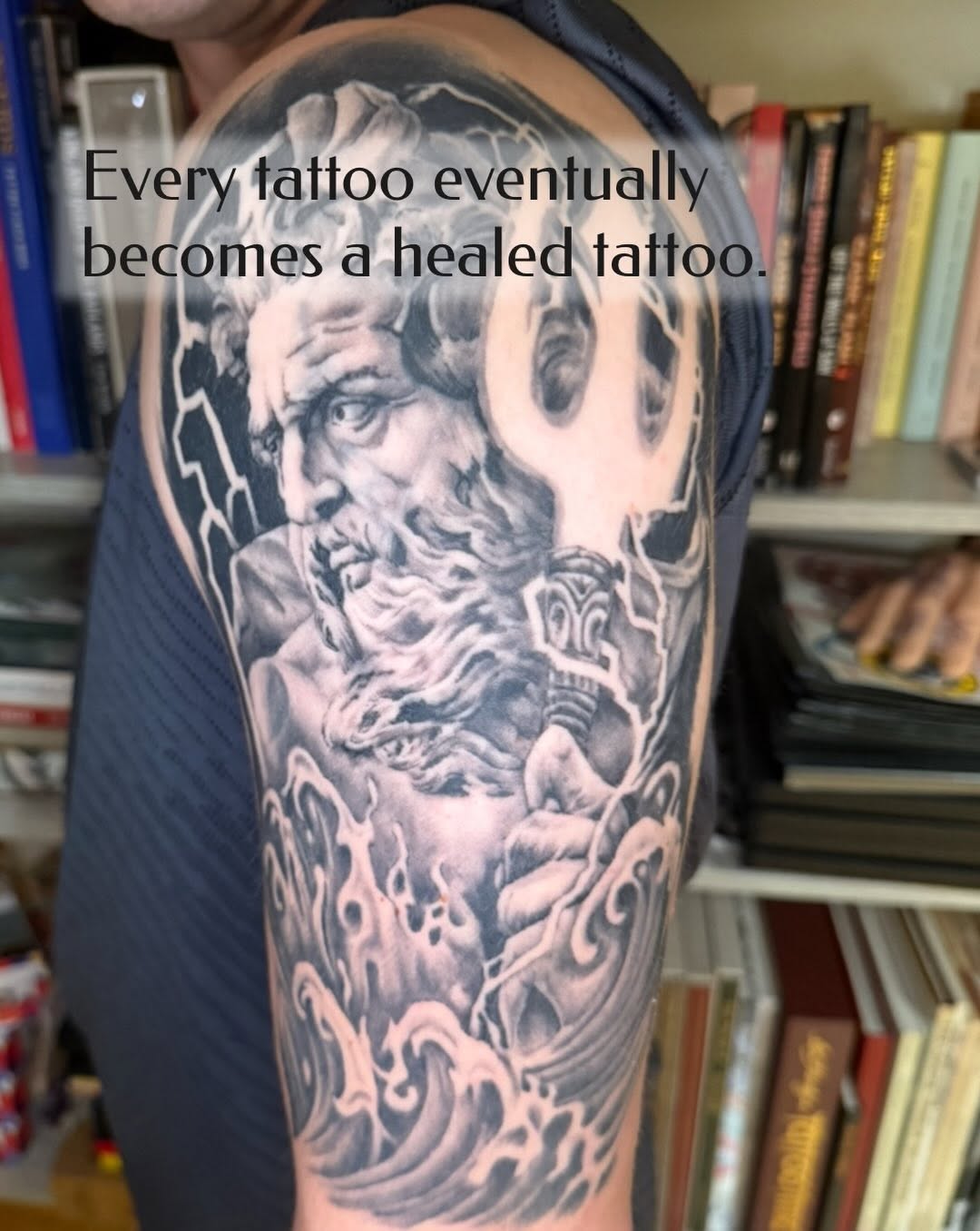 Tattoo by @joshuachatwin โ realism, black_and_grey