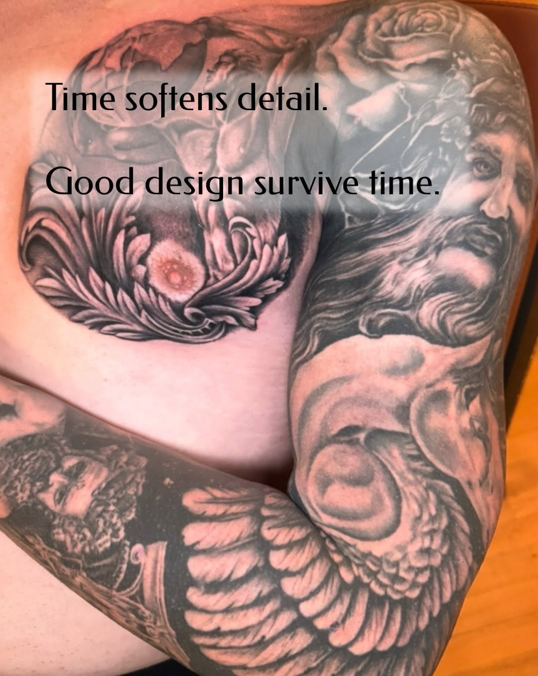 Tattoo by @joshuachatwin โ black_and_grey, realism