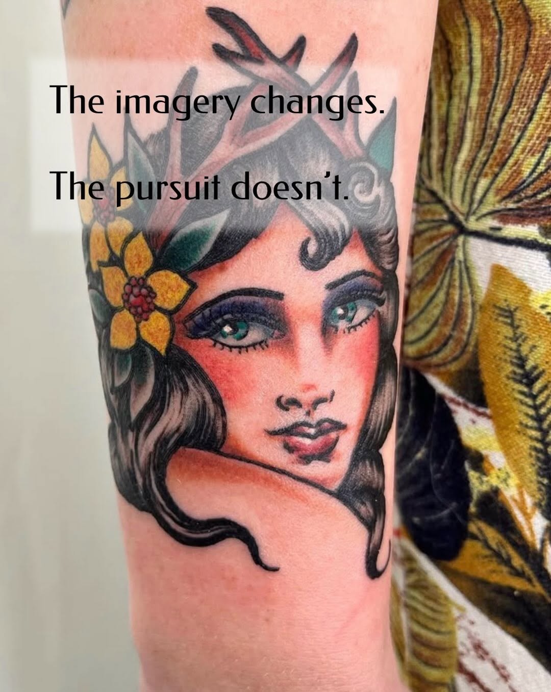 Tattoo by @joshuachatwin โ neo_traditional, lettering_script