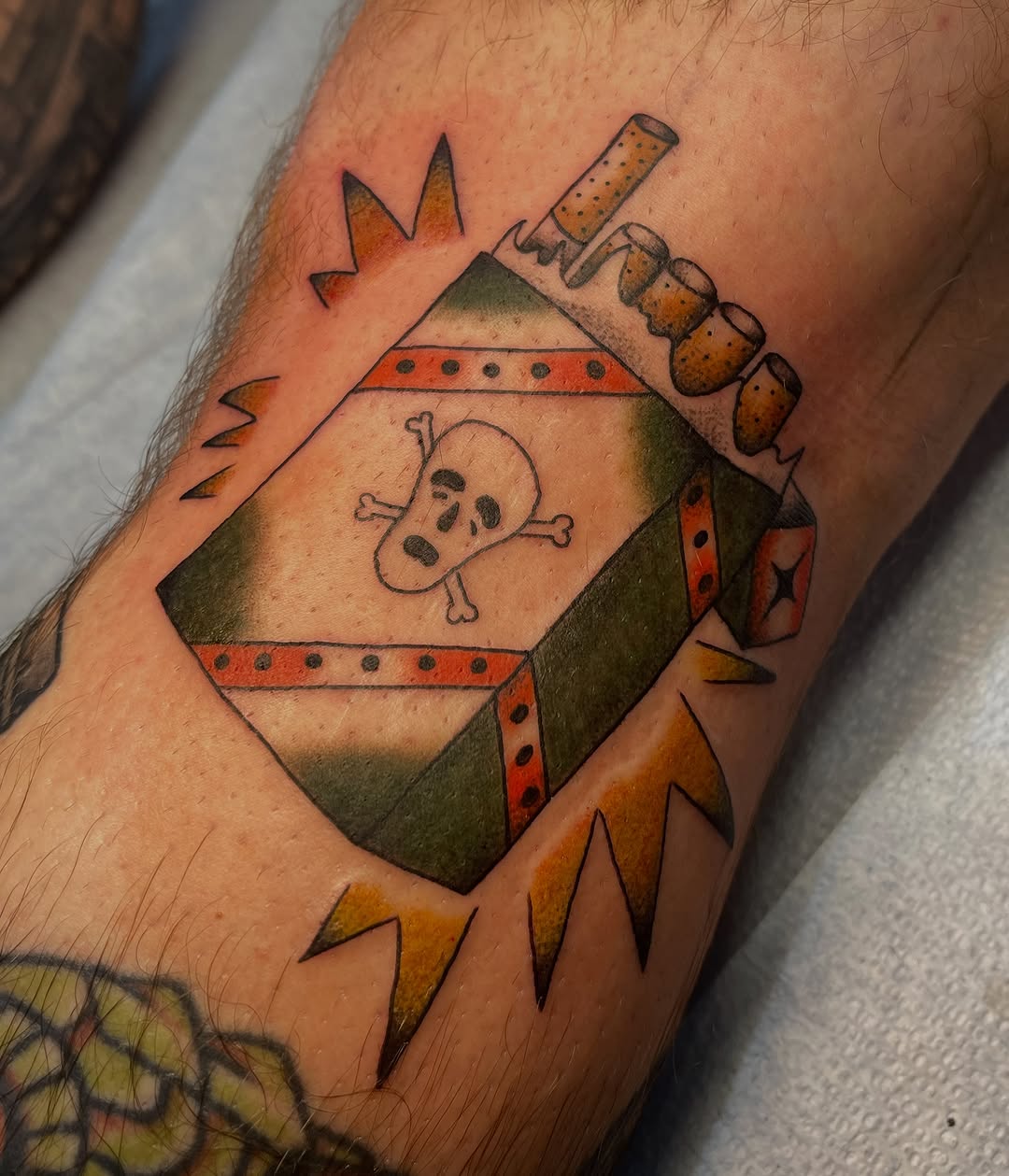 Tattoo by @sundaymassochist — american_traditional