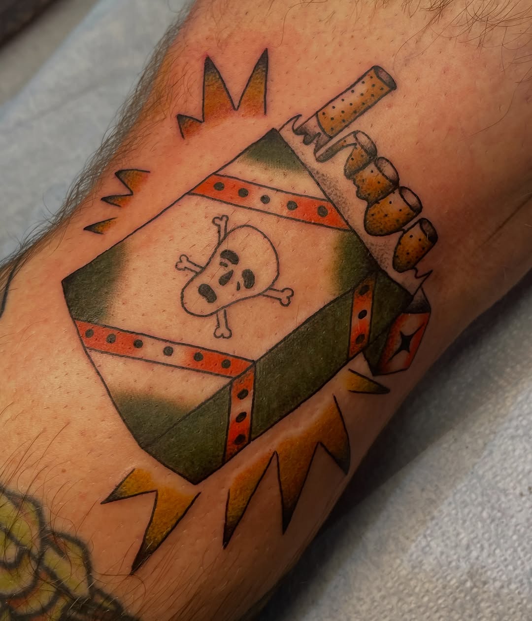 Tattoo by @sundaymassochist — american_traditional