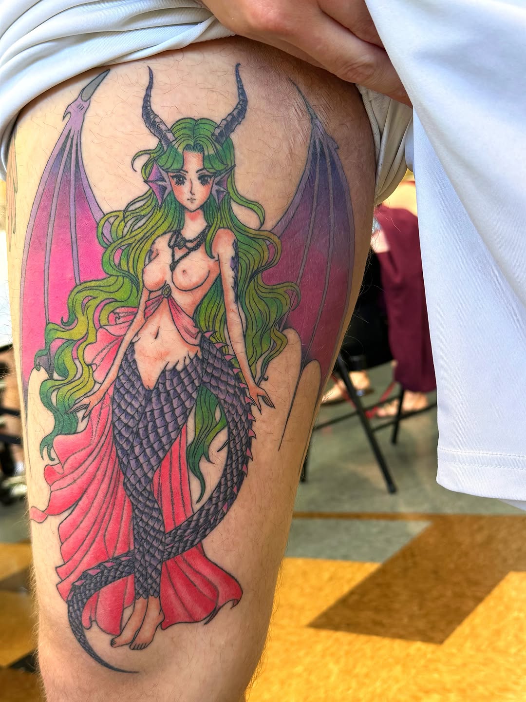 Tattoo by @johanna_tattoos — anime, new_school
