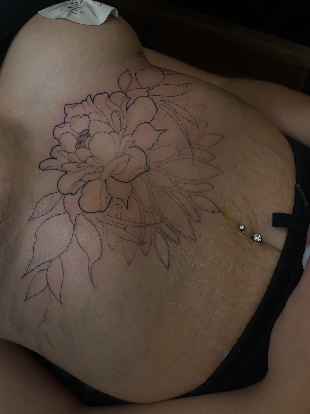 Tattoo by @_sinnertattoos — fine_line, black_and_grey
