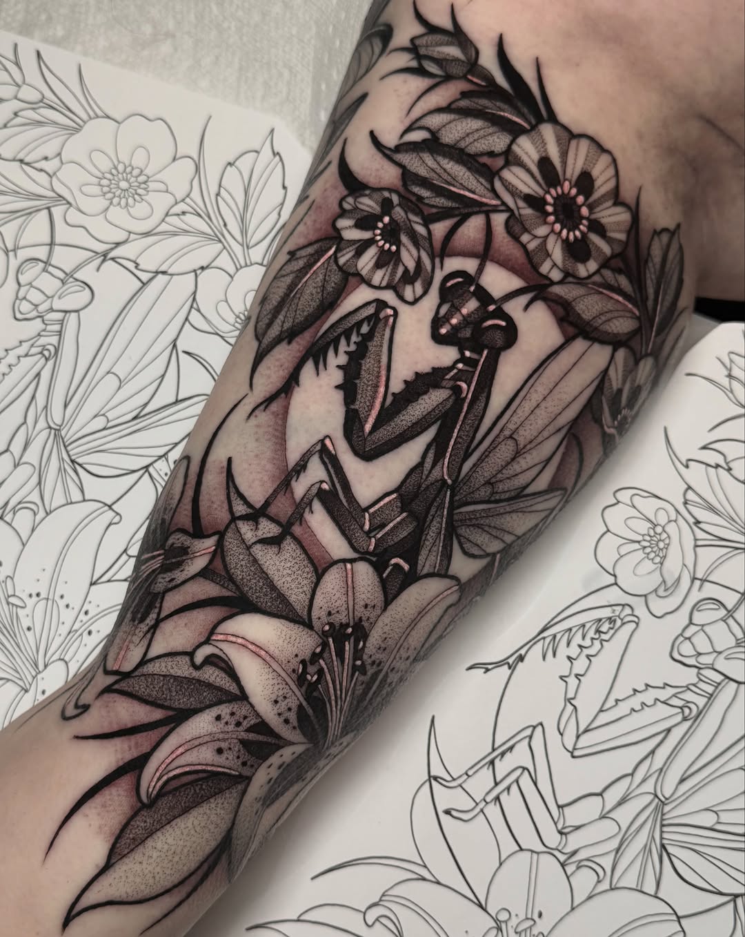 Tattoo by @aislynleigh — black_and_grey, realism
