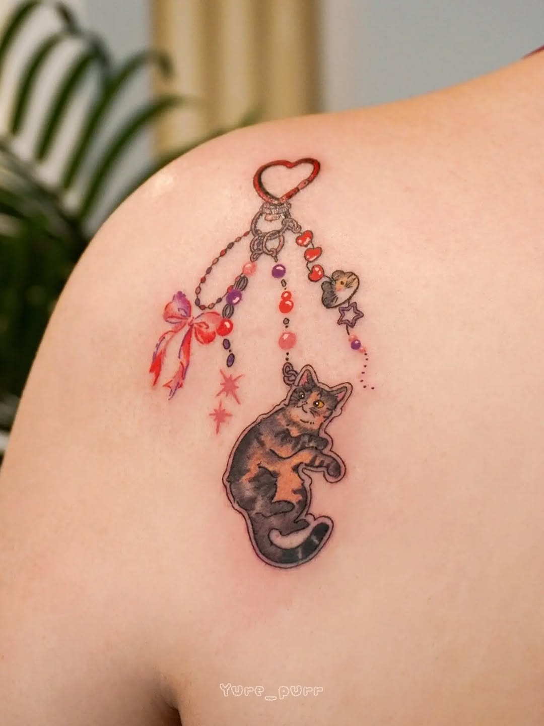 Tattoo by @yure_purr — new_school, illustrative
