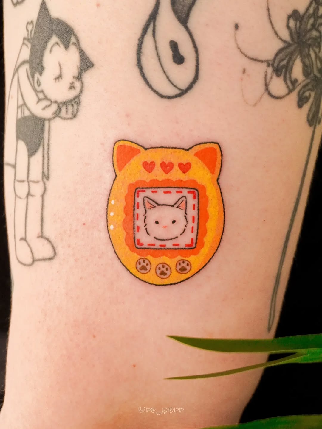 Tattoo by @yure_purr — new_school
