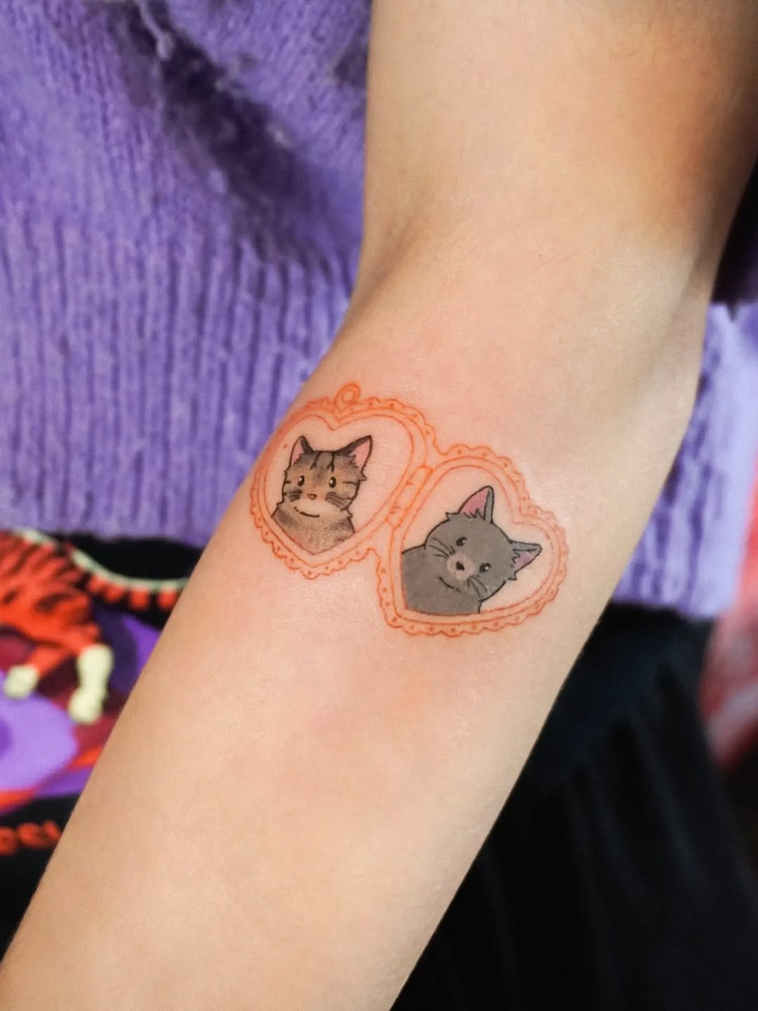 Tattoo by @yure_purr — new_school