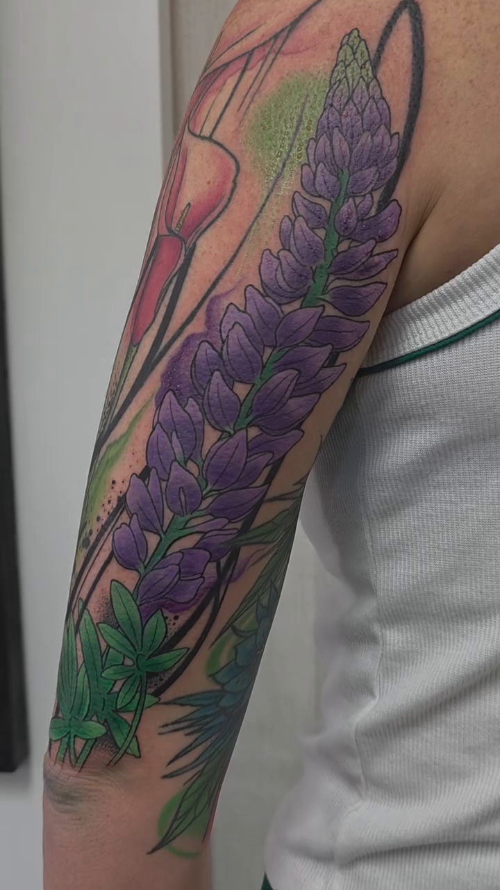 Tattoo by @robot85kills — fine_line, realism
