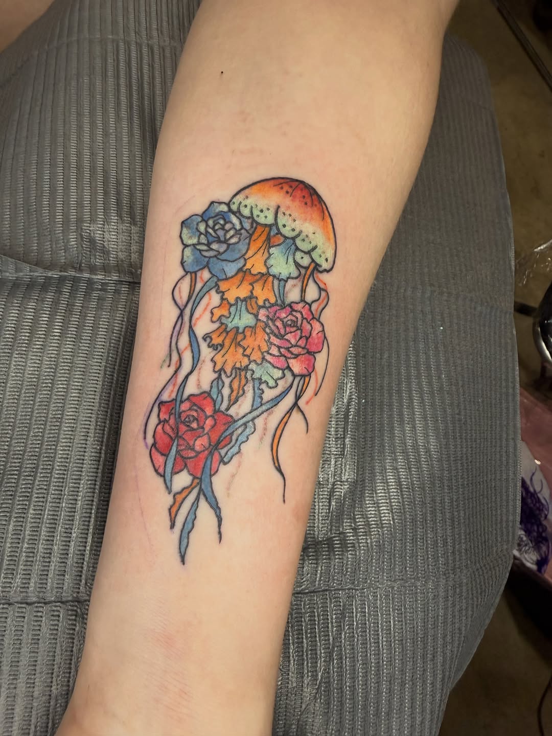 Tattoo by @lilithwhite2259 — new_school, illustrative