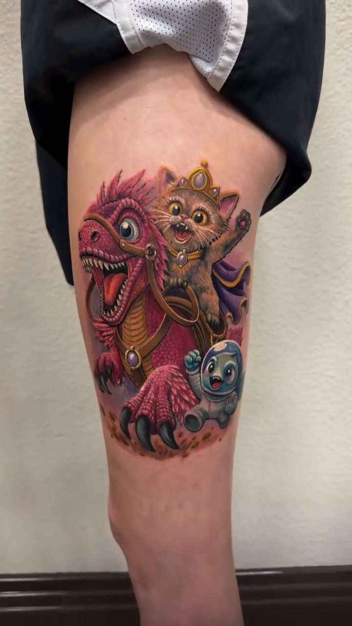 Tattoo by @vendoink — neo_traditional, new_school