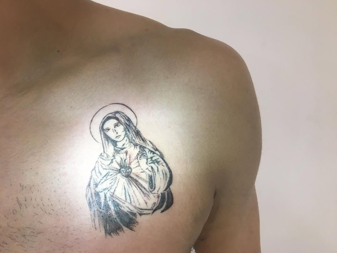 Tattoo by @stass.ink — black_and_grey, illustrative
