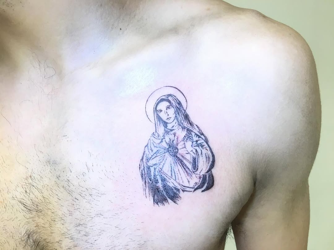 Tattoo by @stass.ink — black_and_grey, illustrative