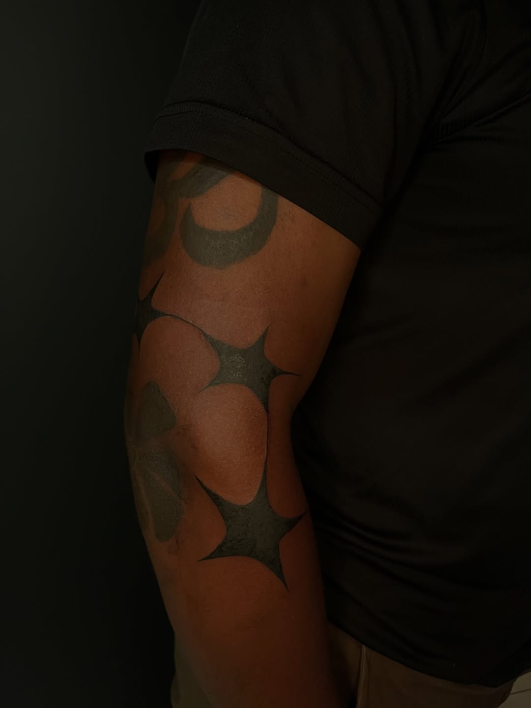 Tattoo by @juji.tattoos — blackwork