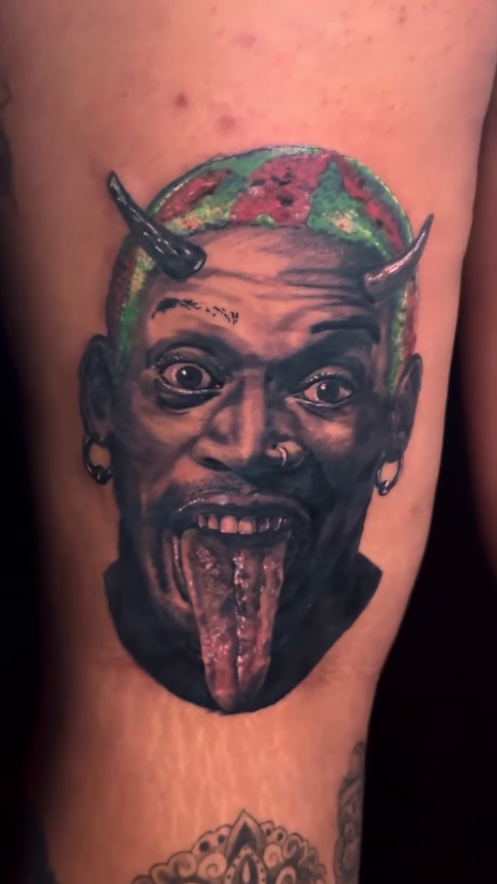 Tattoo by @tonywhodoestattoos — realism, black_and_grey