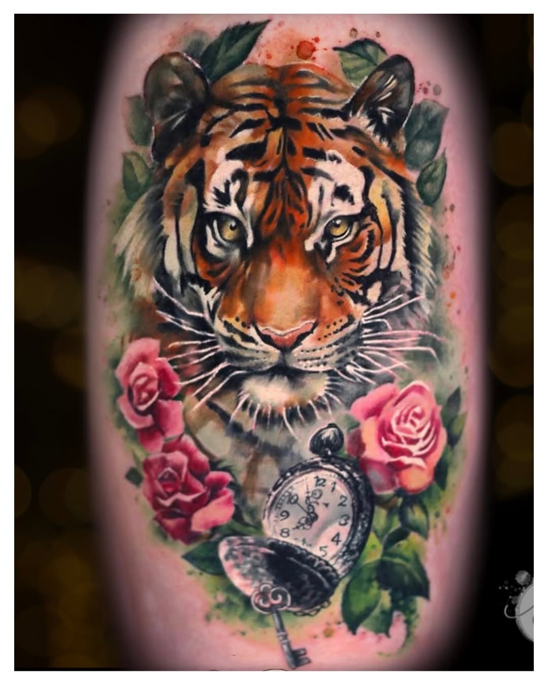 Tattoo by @inkyoursoul — realism, watercolor