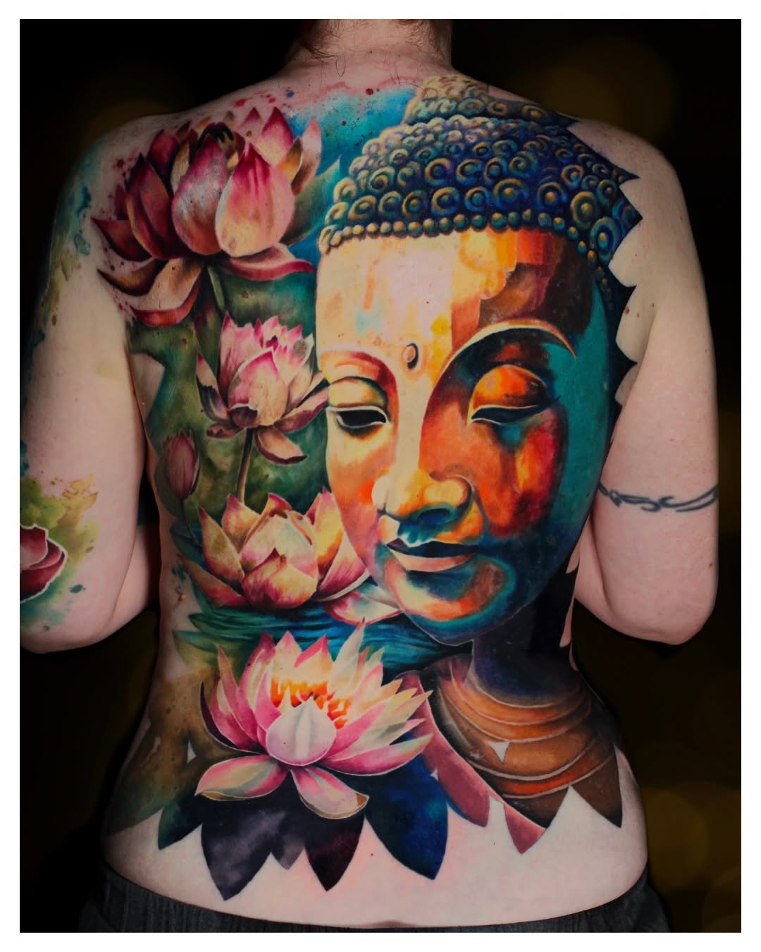 Tattoo by @inkyoursoul — realism, watercolor