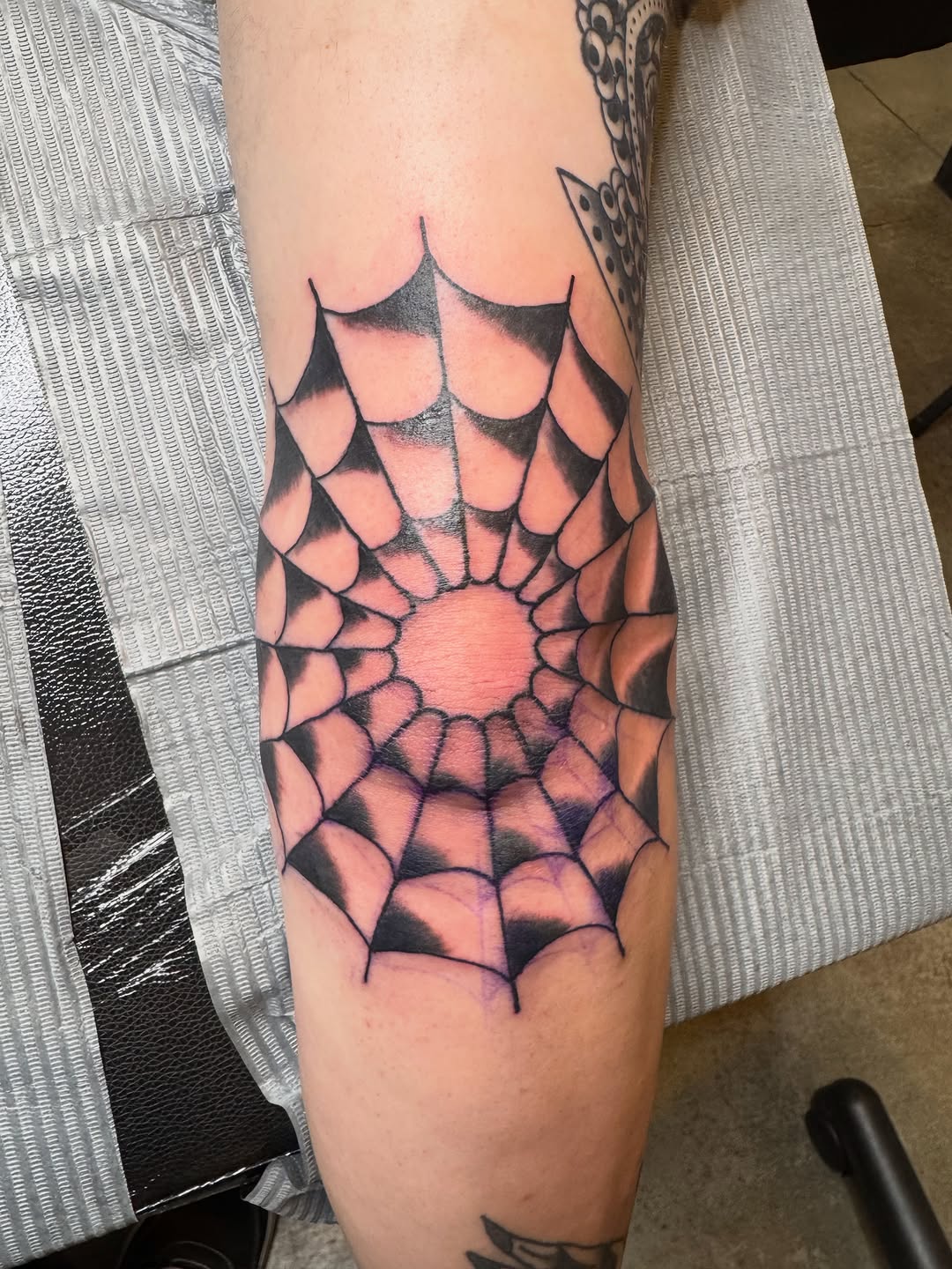 Tattoo by @tonycapraitattoos — black_and_grey, geometric