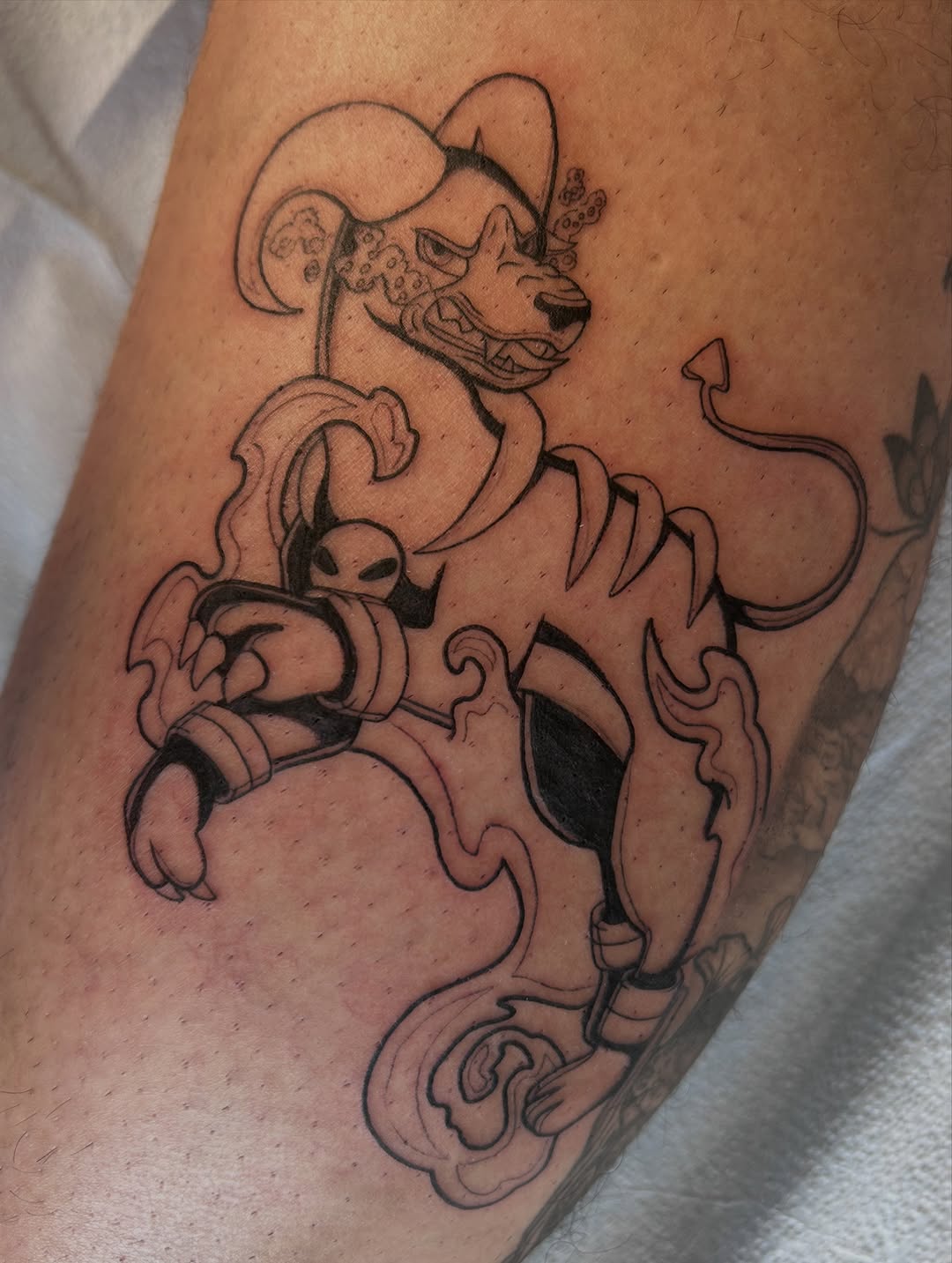 Tattoo by @marinajayd_tattoos — new_school, anime