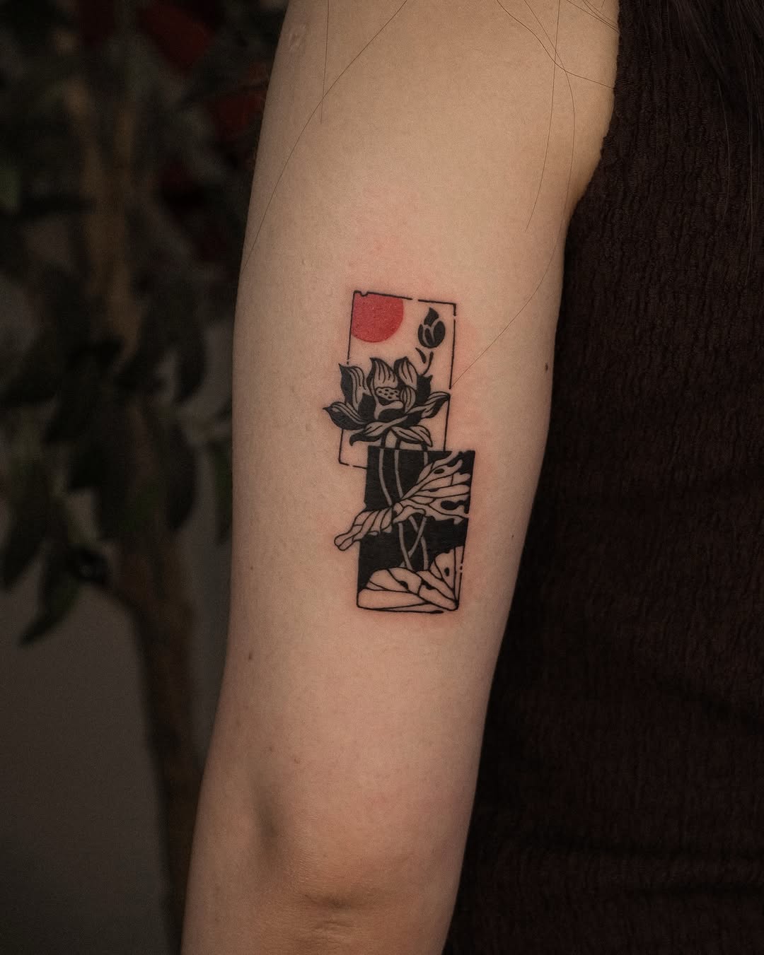 Tattoo by @wabisabi_ttt — blackwork, geometric