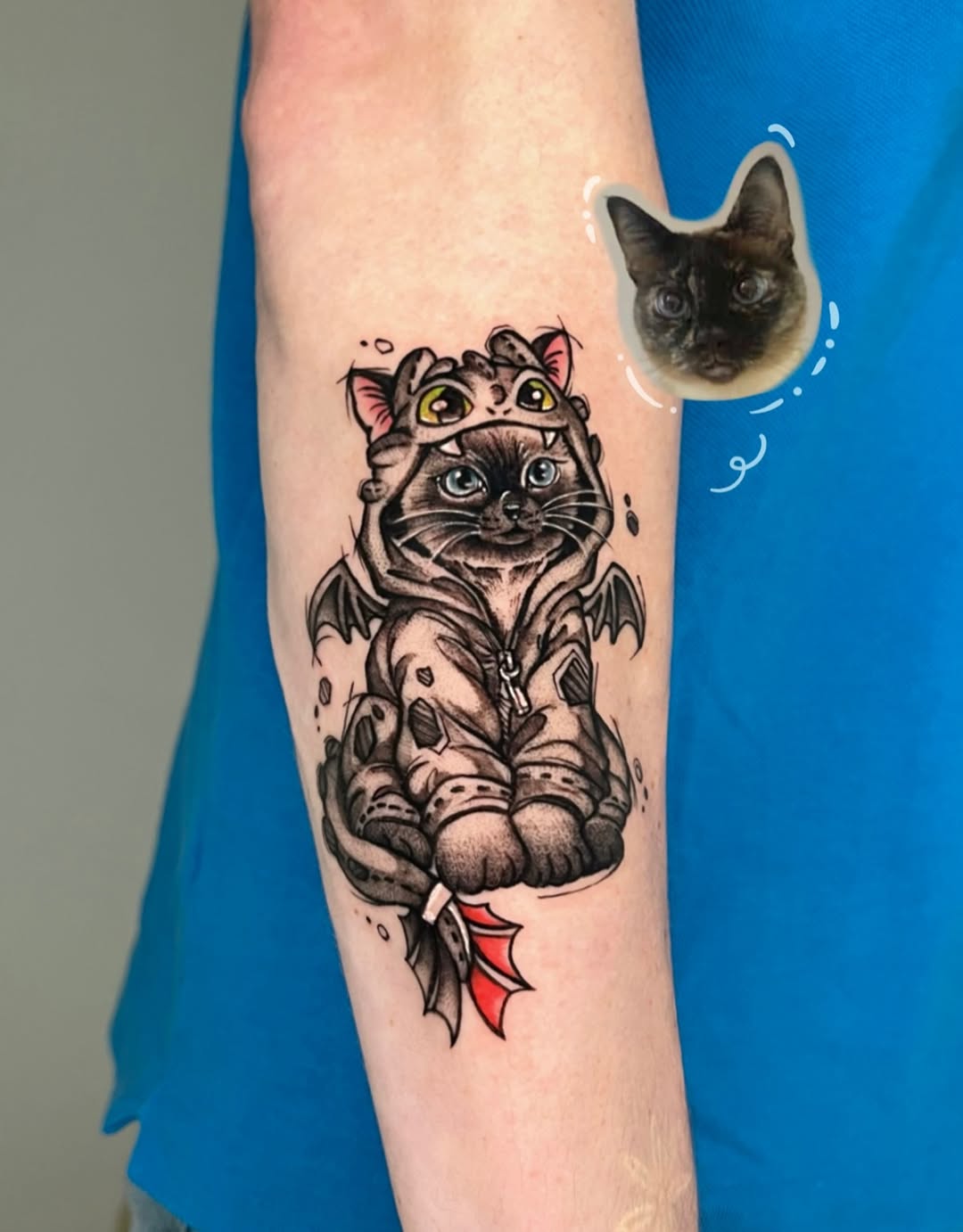 Tattoo by @neonghae β new_school, illustrative