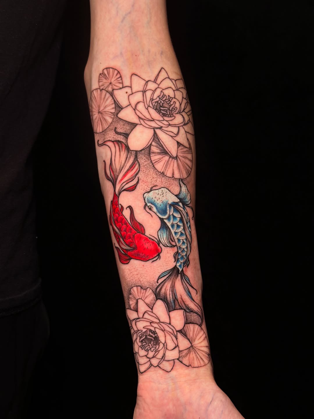 Tattoo by @blonde_pistol_ink — japanese_irezumi, black_and_grey